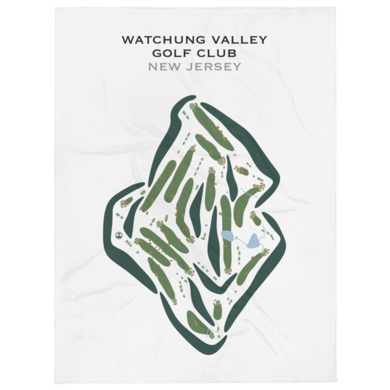 Watchung Valley Golf Club, New Jersey - Printed Golf Courses