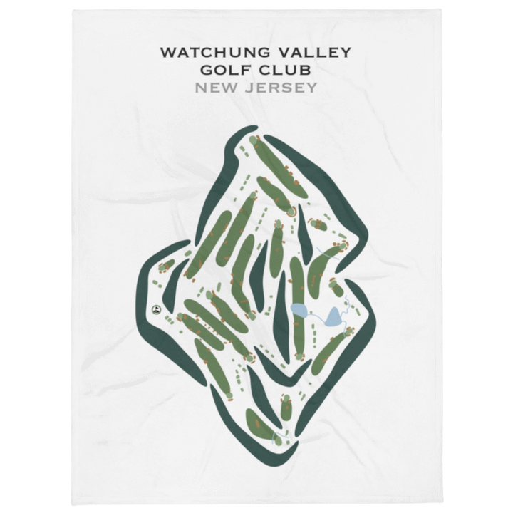 Watchung Valley Golf Club, New Jersey - Printed Golf Courses