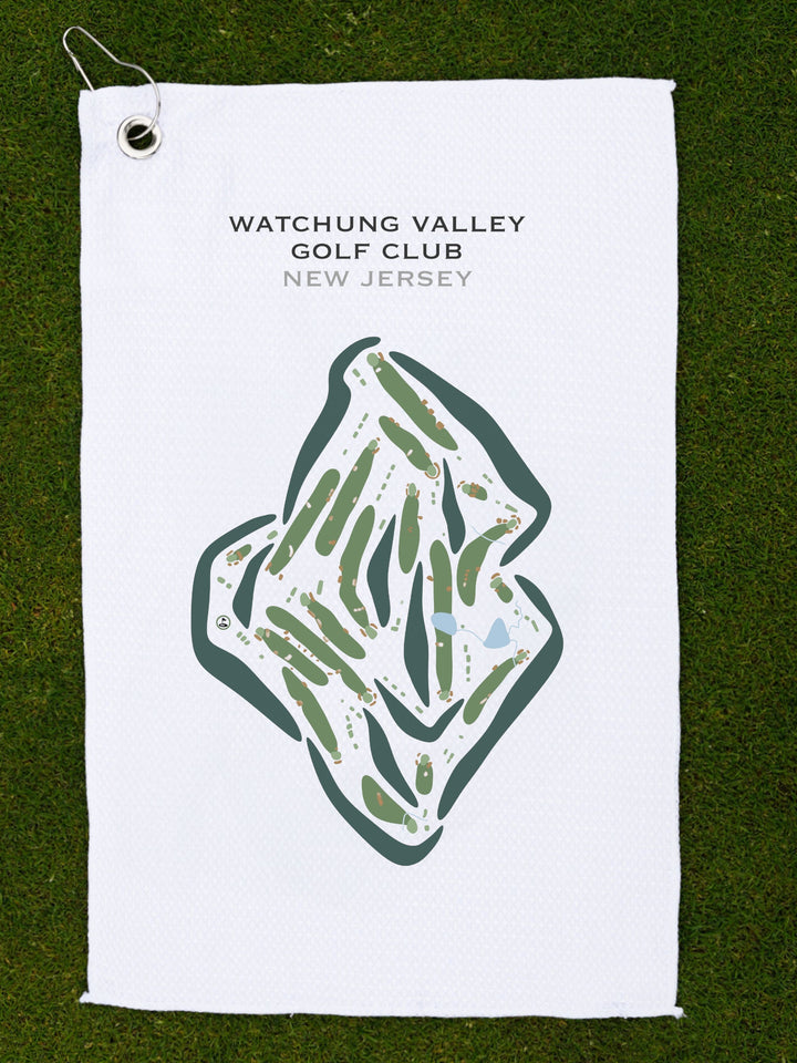 Watchung Valley Golf Club, New Jersey - Printed Golf Courses