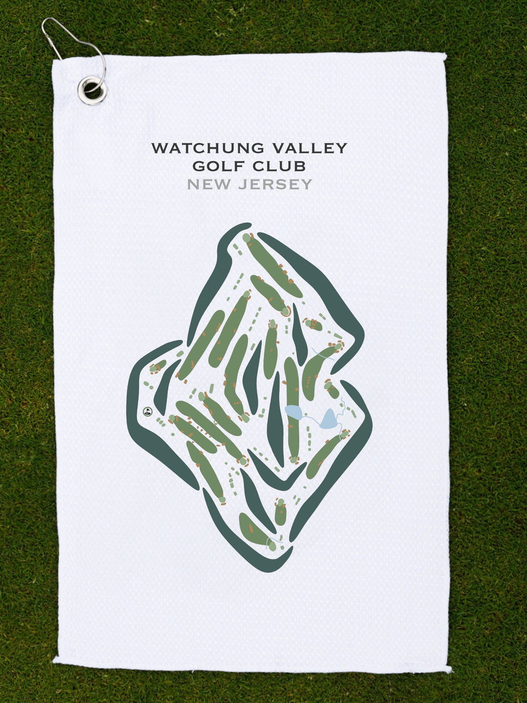 Watchung Valley Golf Club, New Jersey - Printed Golf Courses