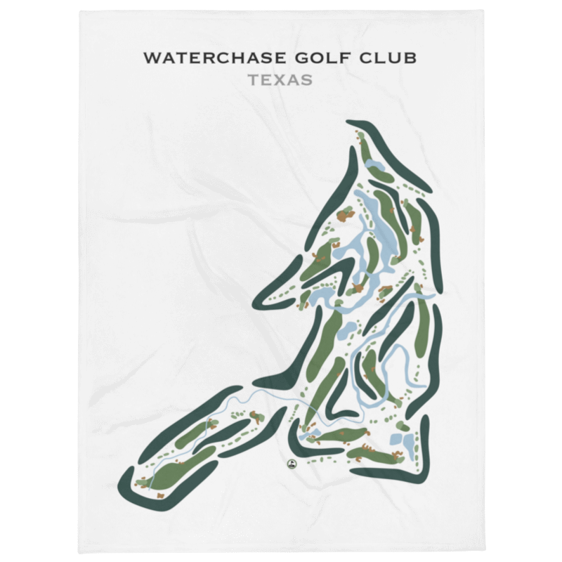 Waterchase Golf Club, Texas - Printed Golf Course