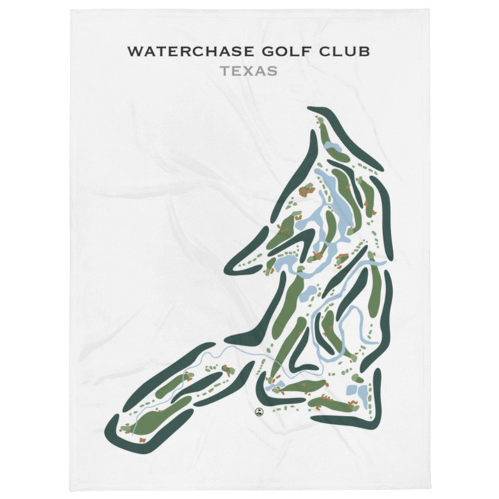 Waterchase Golf Club, Texas - Printed Golf Course