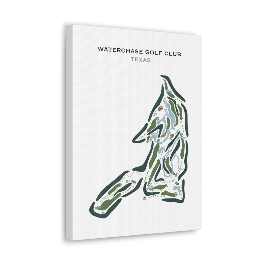 Waterchase Golf Club, Texas - Printed Golf Course