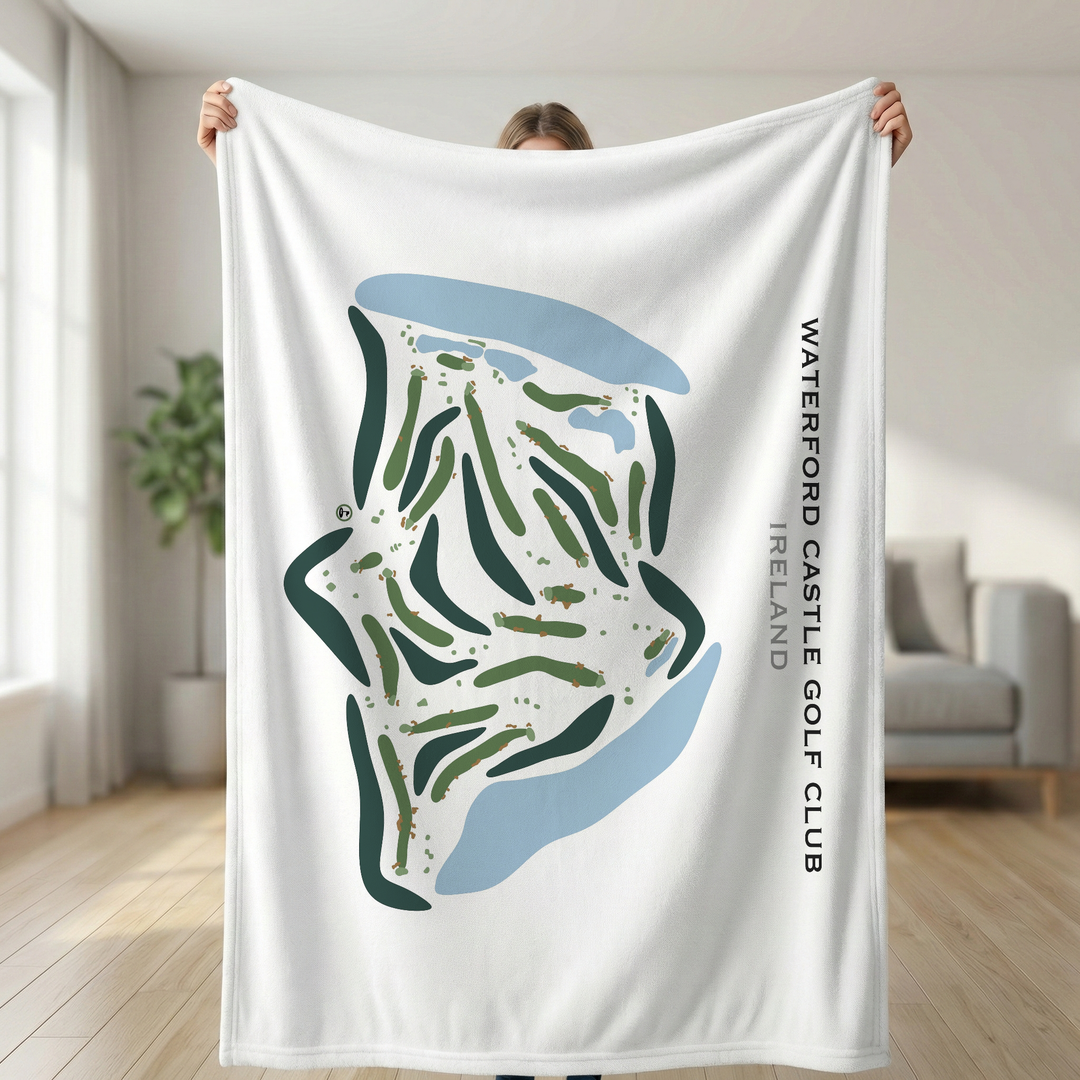 Waterford Castle Golf Club, Ireland - Printed Golf Courses