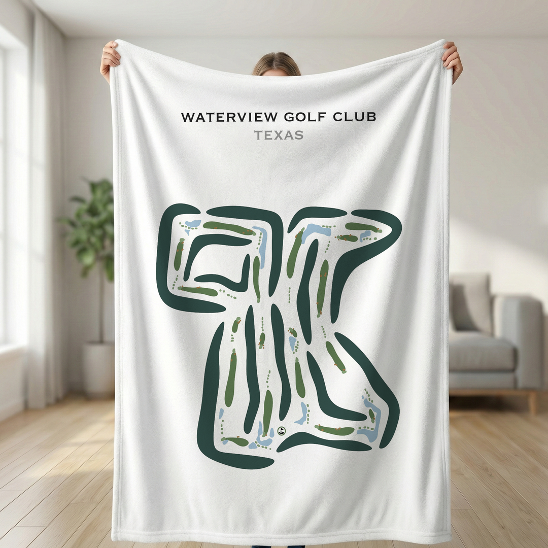Waterview Golf Club, Texas - Printed Golf Courses
