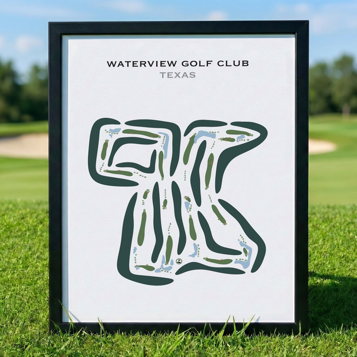 Waterview Golf Club, Texas - Printed Golf Courses