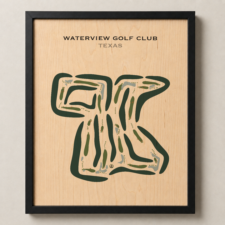 Waterview Golf Club, Texas - Printed Golf Courses