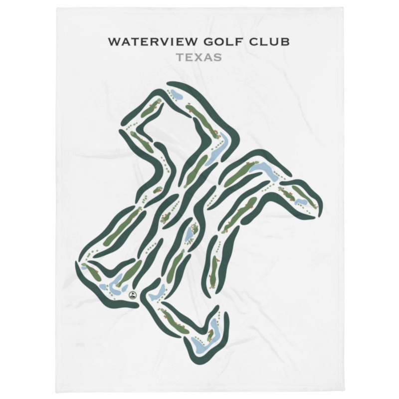 Waterview Golf Club, Texas - Printed Golf Courses