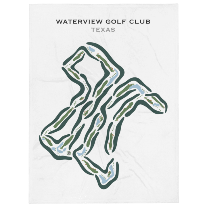 Waterview Golf Club, Texas - Printed Golf Courses