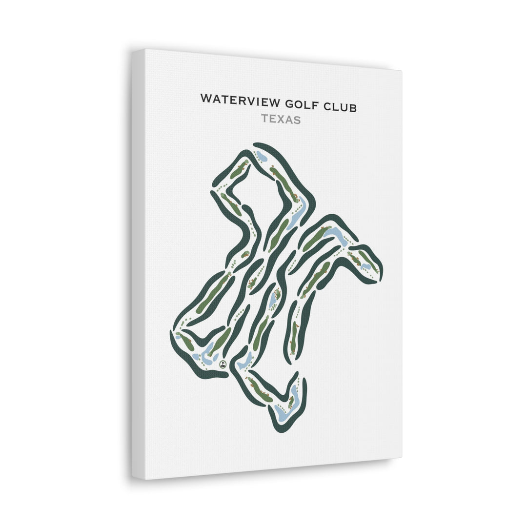 Waterview Golf Club, Texas - Printed Golf Courses