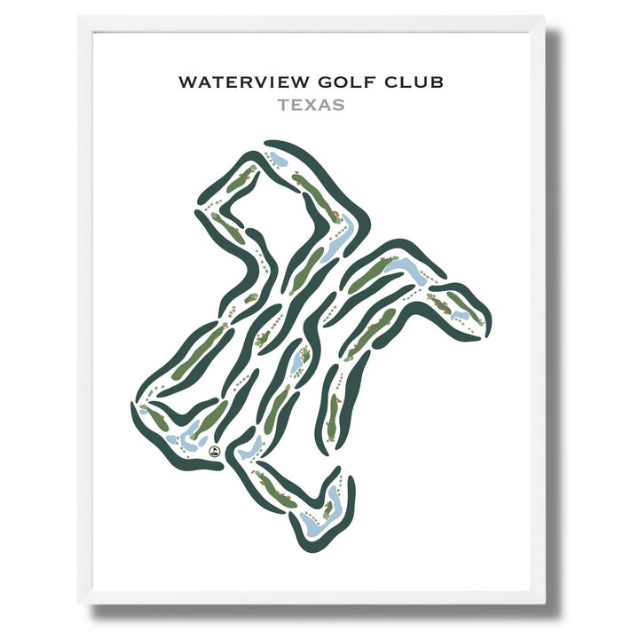 Waterview Golf Club, Texas - Printed Golf Courses