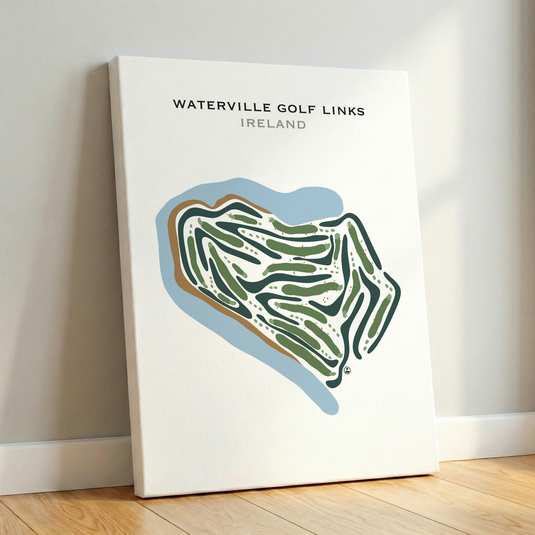 Waterville Golf Links, Ireland - Printed Golf Courses