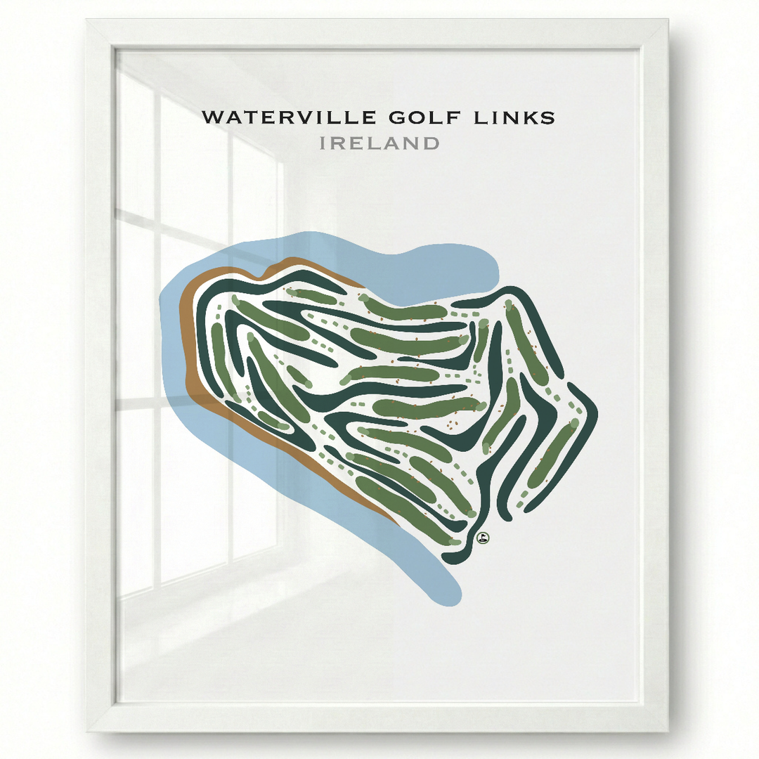 Waterville Golf Links, Ireland - Printed Golf Courses