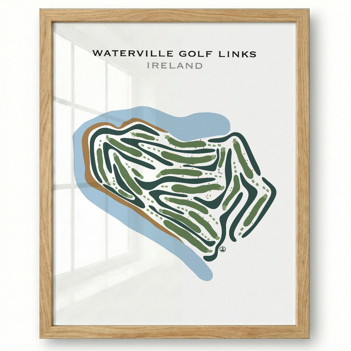 Waterville Golf Links, Ireland - Printed Golf Courses