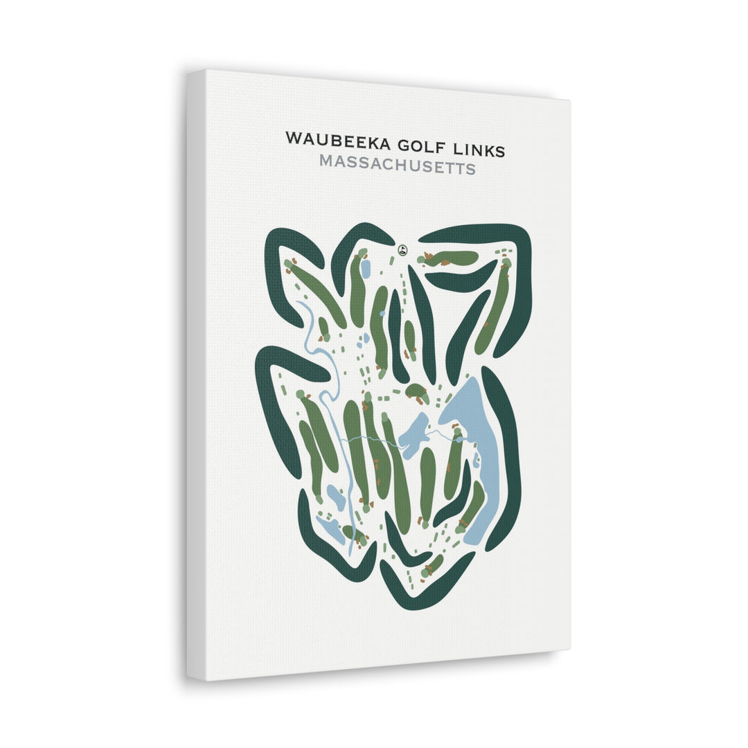 Waubeeka Golf Links, Massachusetts - Printed Golf Courses