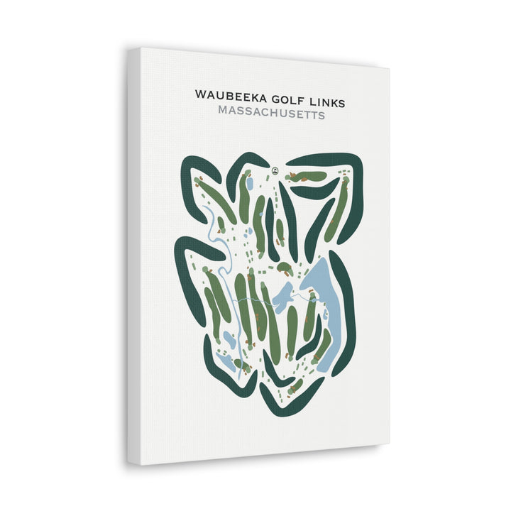 Waubeeka Golf Links, Massachusetts - Printed Golf Courses