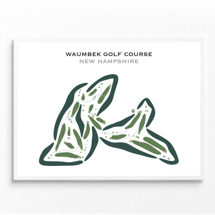 Waumbek Golf Course, New Hampshire - Printed Golf Courses