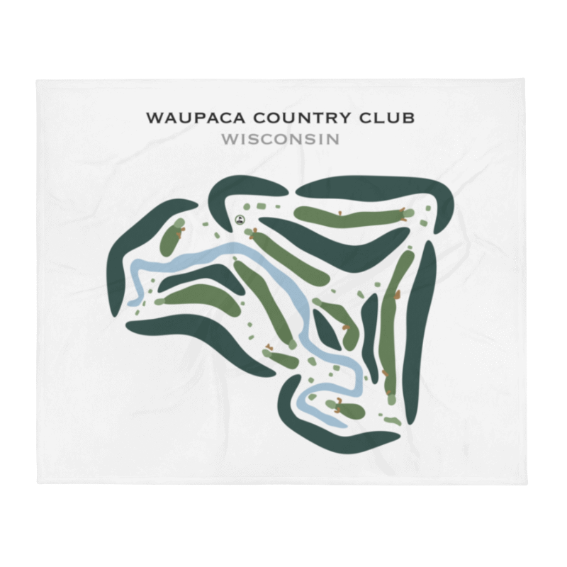 Waupaca Country Club, Wisconsin - Printed Golf Courses