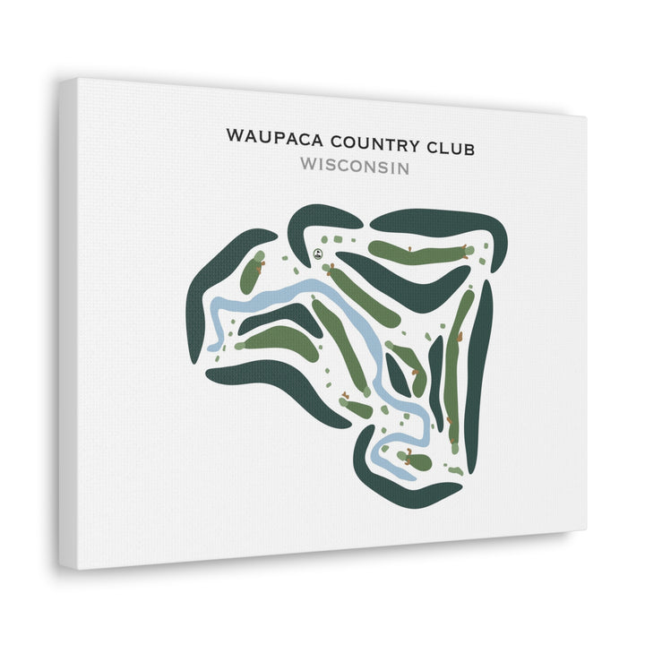 Waupaca Country Club, Wisconsin - Printed Golf Courses