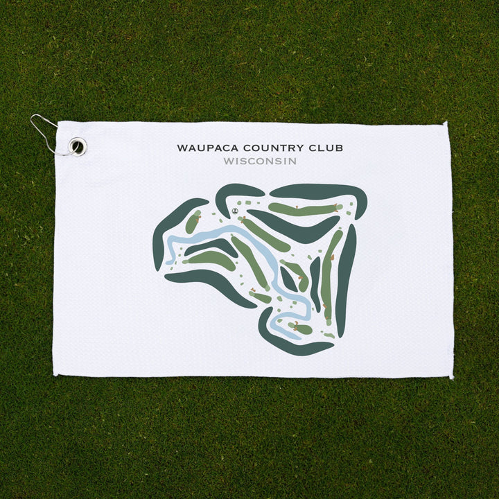Waupaca Country Club, Wisconsin - Printed Golf Courses