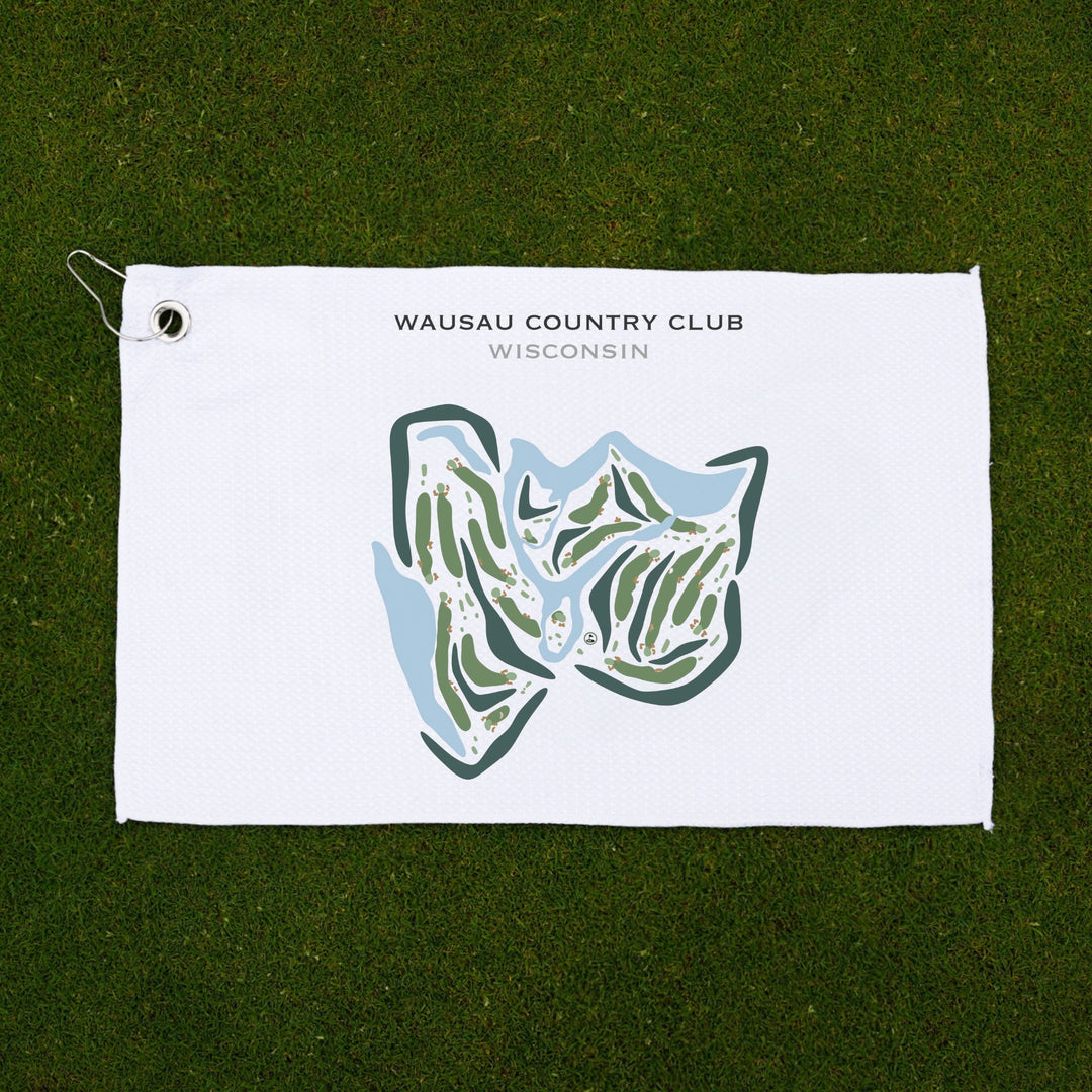 Wausau Country Club, Wisconsin - Printed Golf Courses