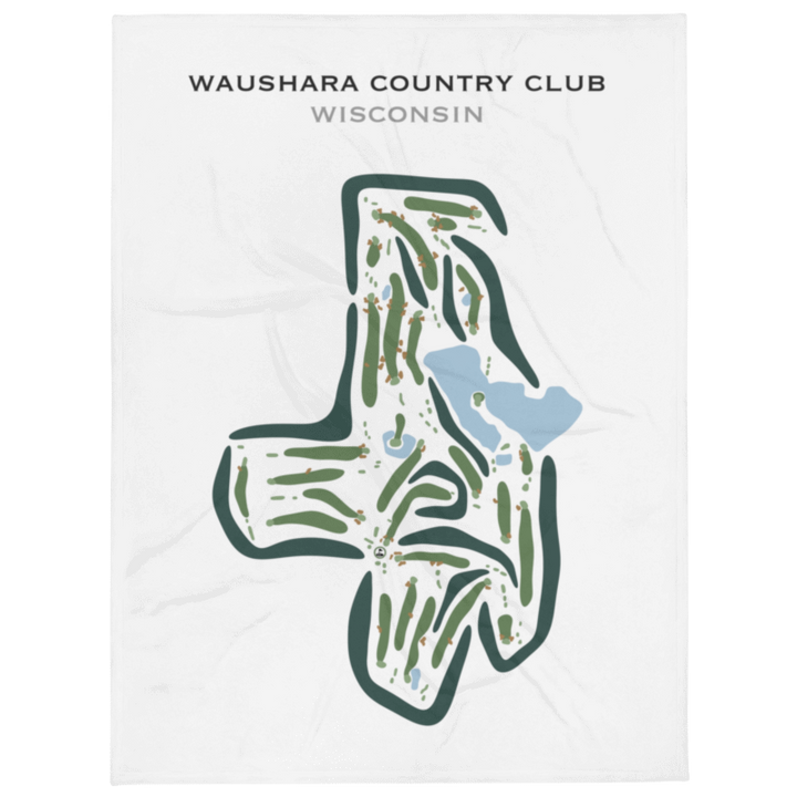 Waushara Country Club, Wisconsin - Printed Golf Courses