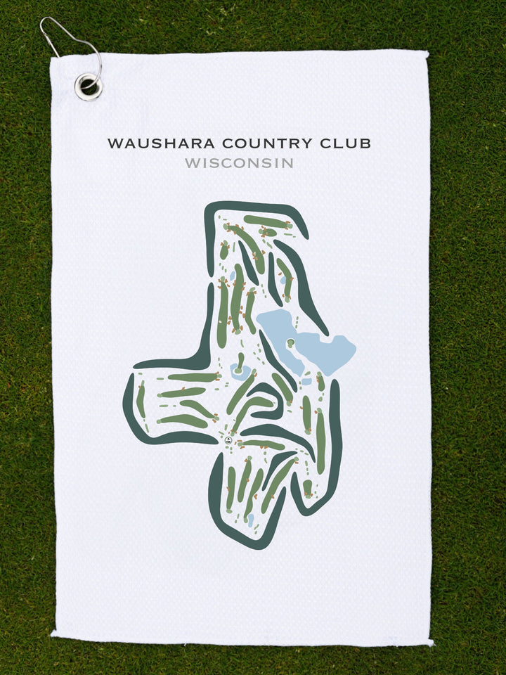 Waushara Country Club, Wisconsin - Printed Golf Courses