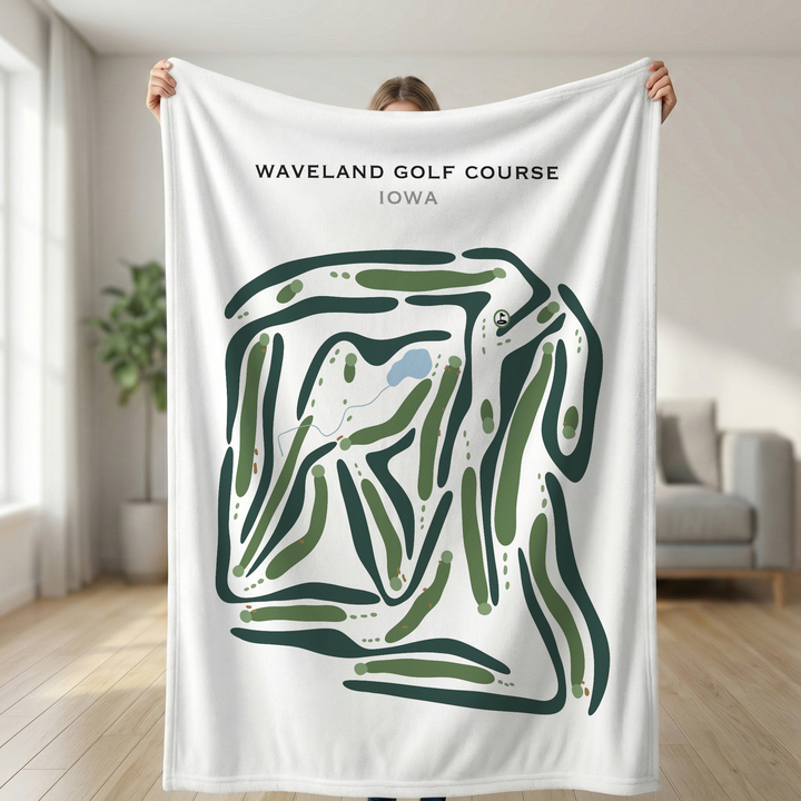 Waveland Golf Course, Iowa - Printed Golf Courses