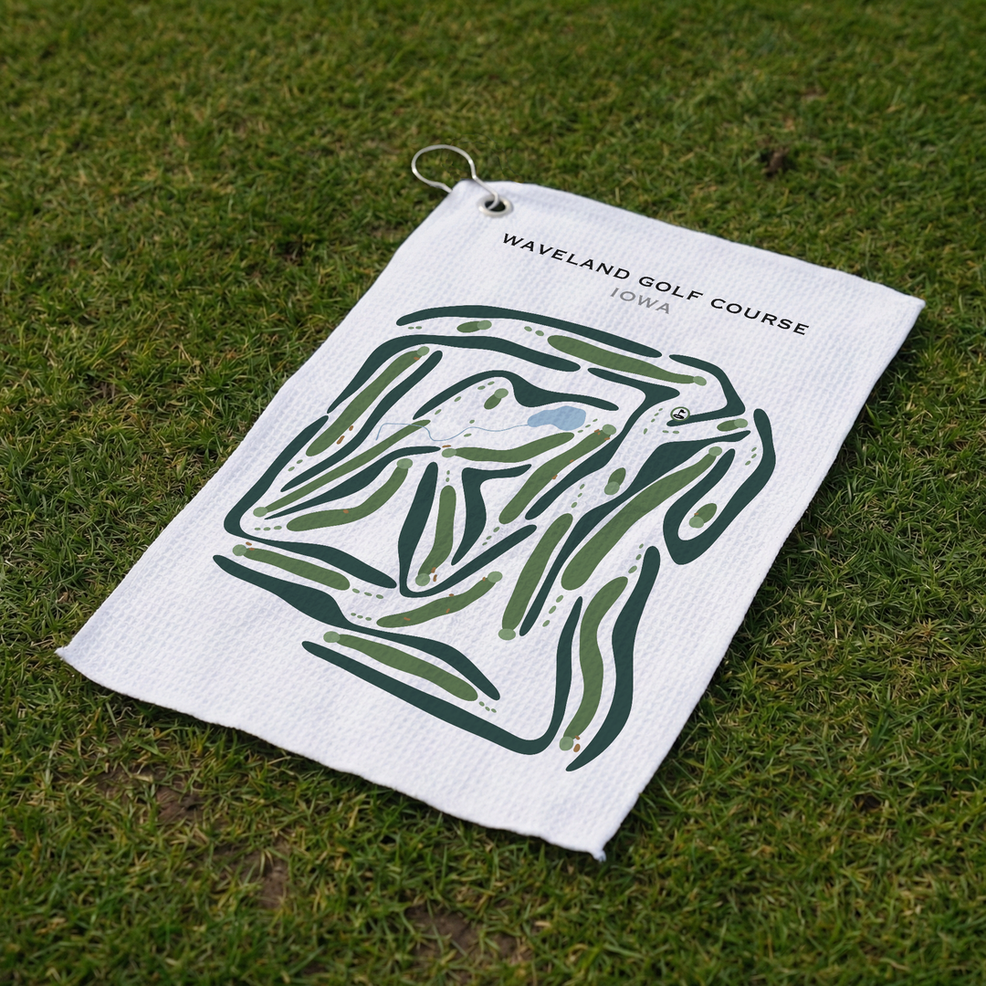 Waveland Golf Course, Iowa - Printed Golf Courses