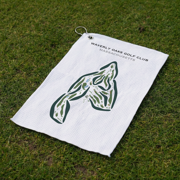 Waverly Oaks Golf Club, Massachusetts - Printed Golf Courses