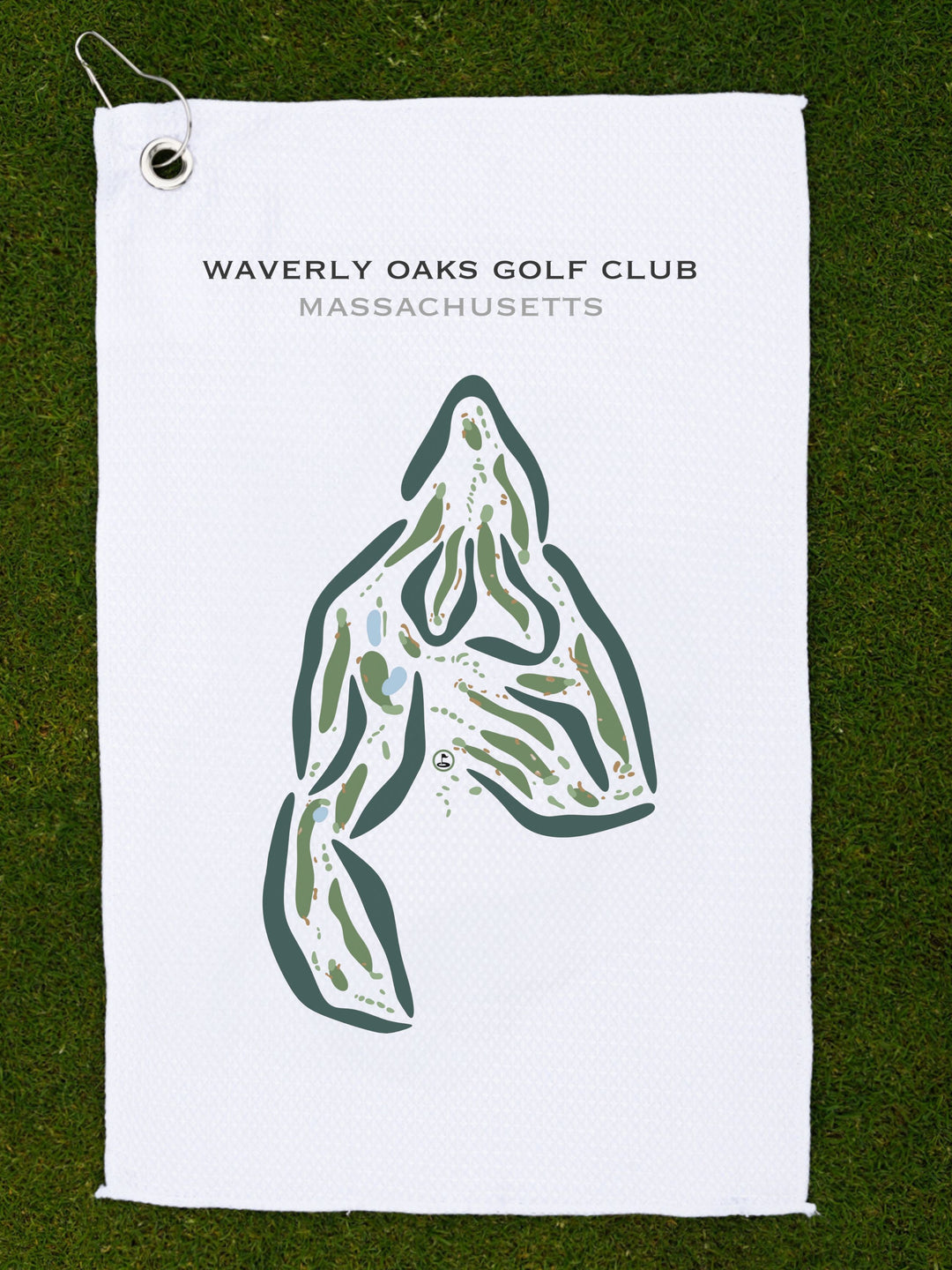 Waverly Oaks Golf Club, Massachusetts - Printed Golf Courses