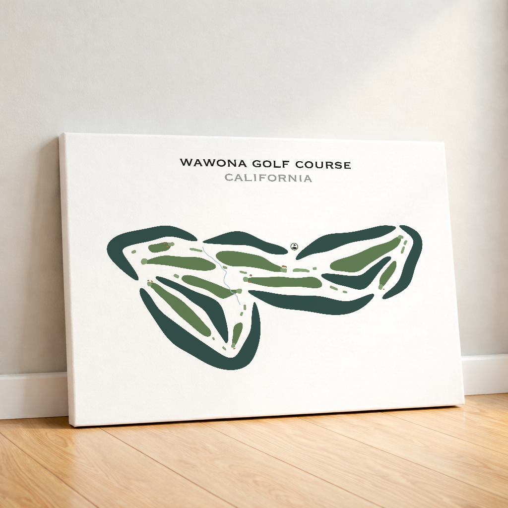 Wawona Golf Course, California - Printed Golf Courses