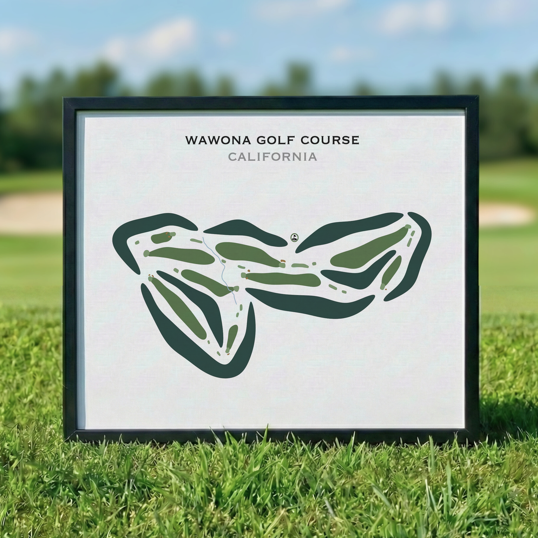 Wawona Golf Course, California - Printed Golf Courses
