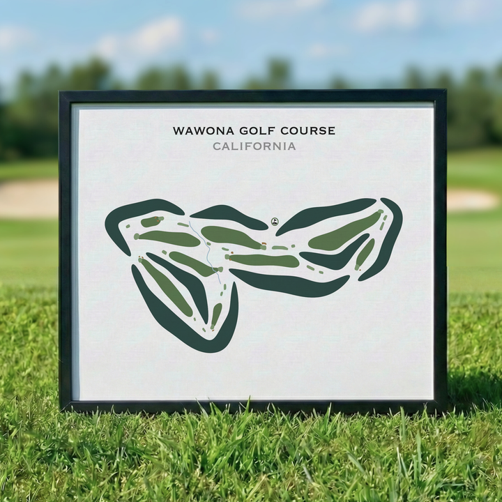 Wawona Golf Course, California - Printed Golf Courses
