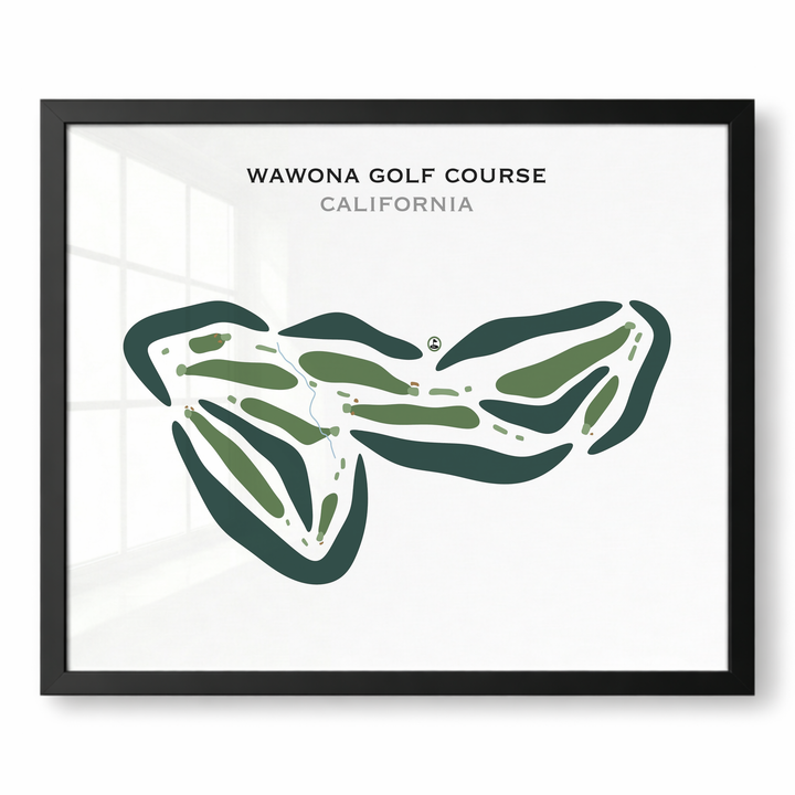 Wawona Golf Course, California - Printed Golf Courses