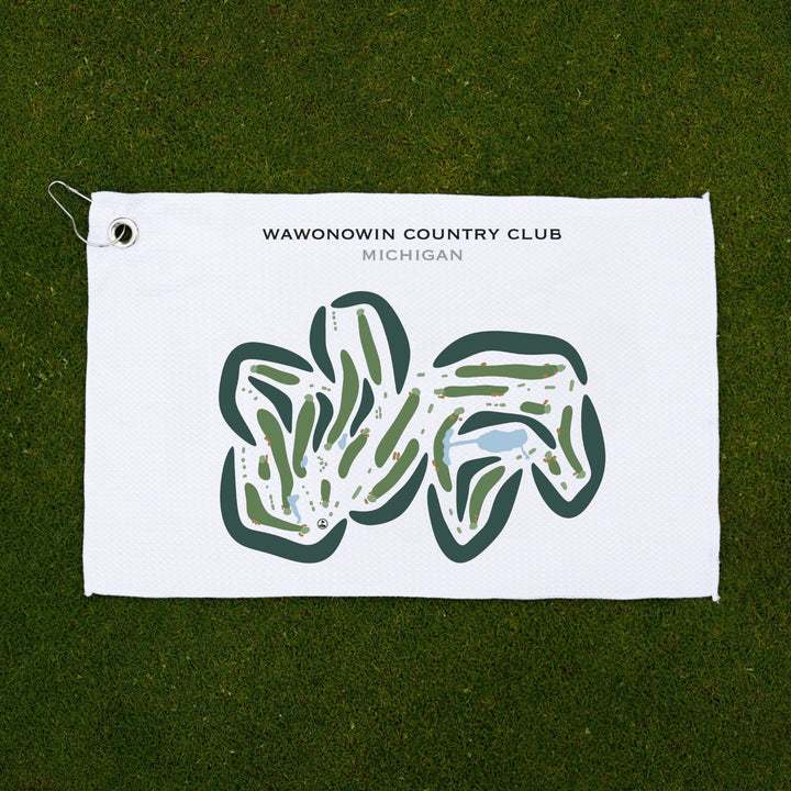 Wawonowin Country Club, Michigan - Printed Golf Courses