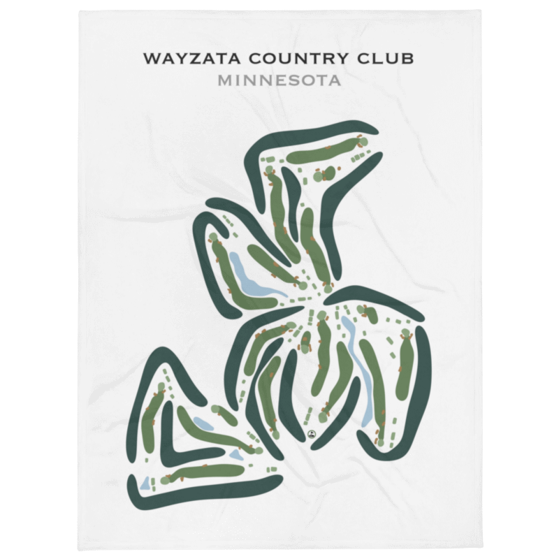 Wayzata Country Club, Minnesota - Printed Golf Courses