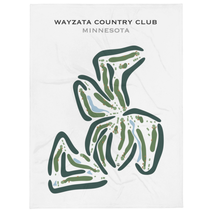 Wayzata Country Club, Minnesota - Printed Golf Courses