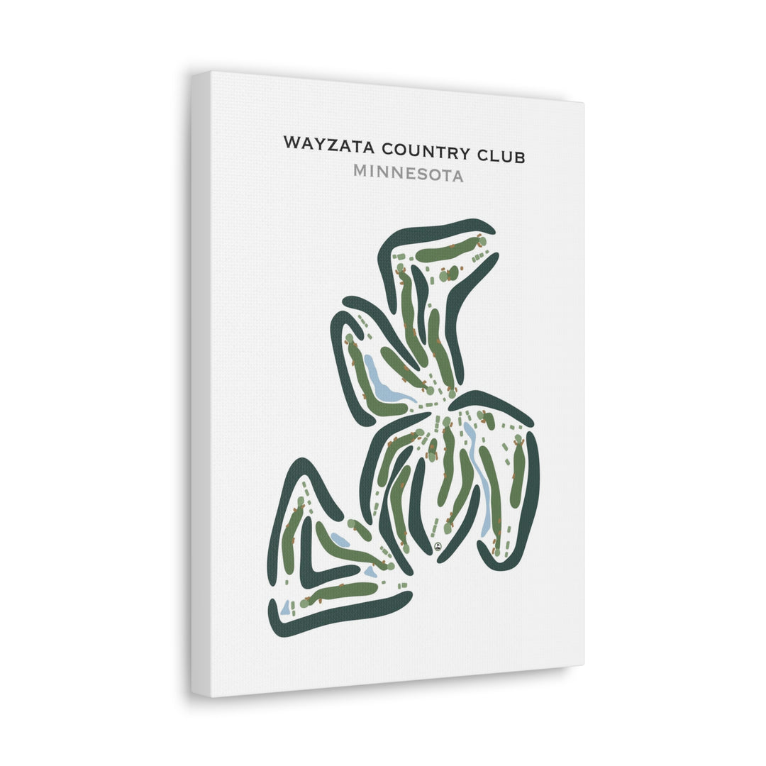 Wayzata Country Club, Minnesota - Printed Golf Courses