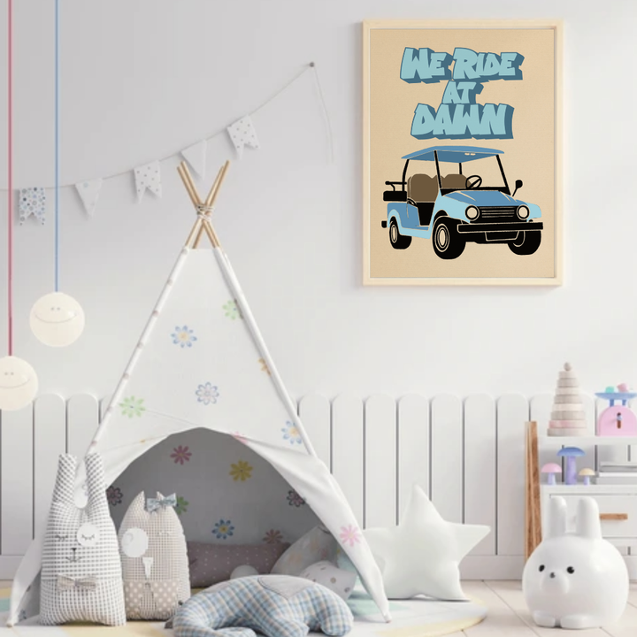 We Ride at Dawn - Blue