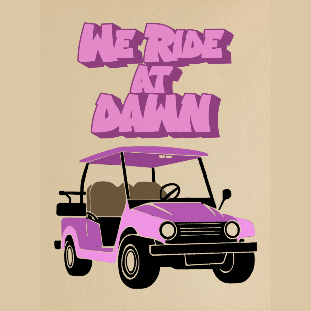 We Ride at Dawn - Pink