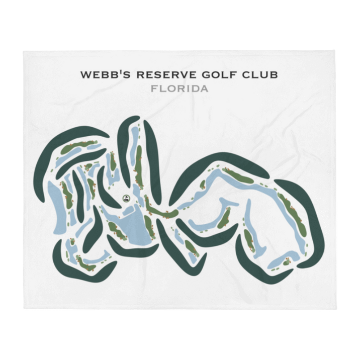 Webb's Reserve, Florida - Printed Golf Courses