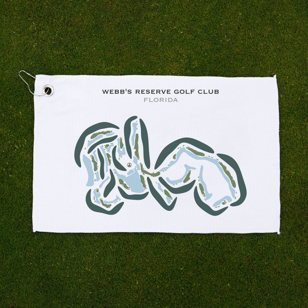 Webb's Reserve, Florida - Printed Golf Courses