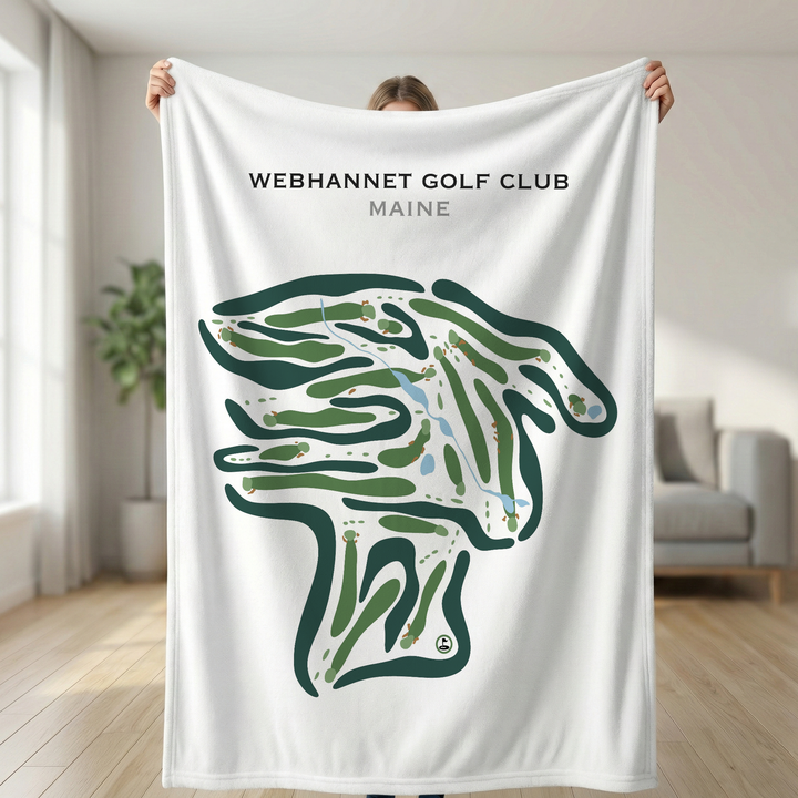 Webhannet Golf Club, Maine - Printed Golf Courses