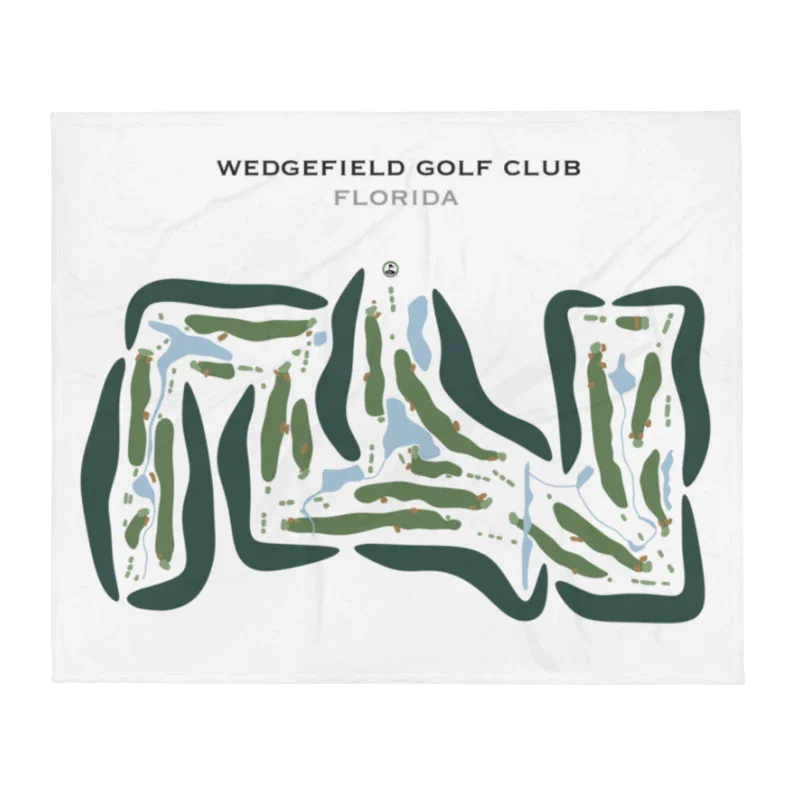Wedgefield Golf Club, Florida - Printed Golf Courses