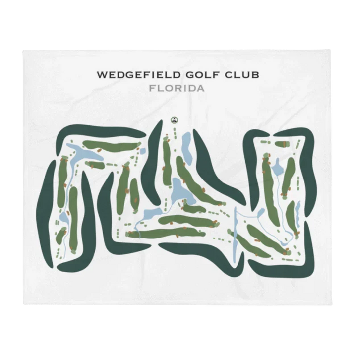 Wedgefield Golf Club, Florida - Printed Golf Courses