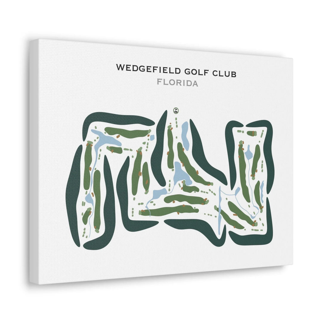 Wedgefield Golf Club, Florida - Printed Golf Courses