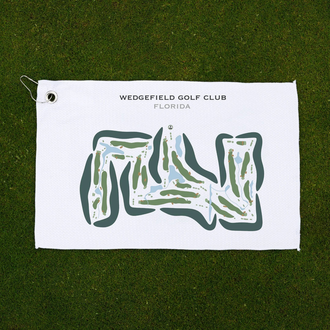 Wedgefield Golf Club, Florida - Printed Golf Courses