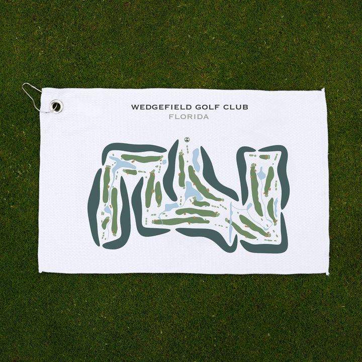 Wedgefield Golf Club, Florida - Printed Golf Courses