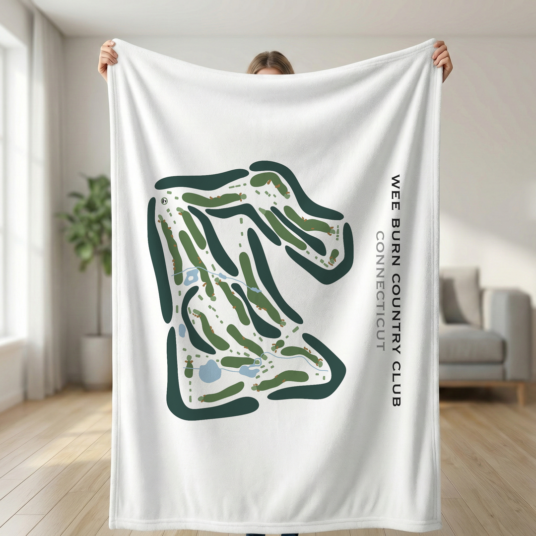 Wee Burn Country Club, Connecticut - Printed Golf Courses